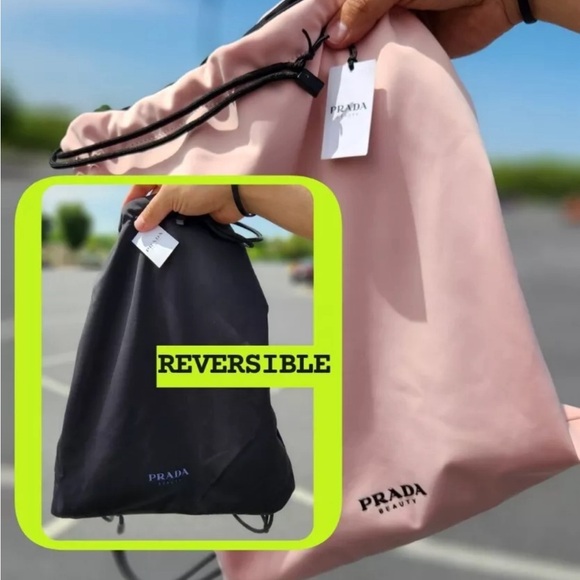 Prada Beauty Drawstring Backback - Picture 2 of 4